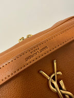 ニキ ミディアム 26 ラムスキン シナモンブラウン