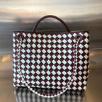 ミディアム アンダモ 32 レッド ホワイト カーフスキン