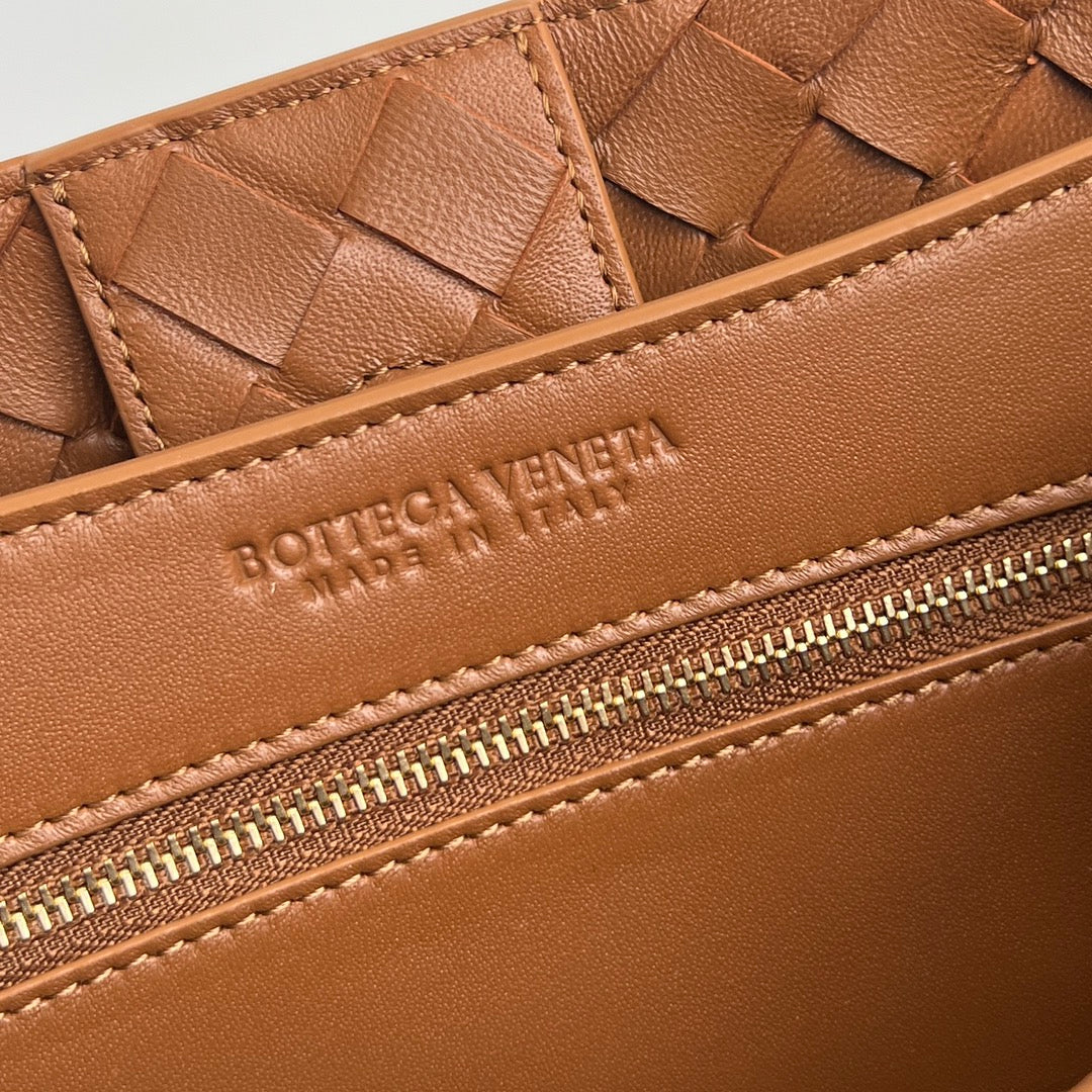 GRAND ANDIAMO 32 EN AGNEAU ORANGE BRÛLÉ