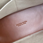 ミディアム アンダモ 32 ホワイトブラウン カーフスキン＆キャンバス