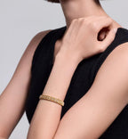 [Shinejoy]2026 WOVEN-PATTERN BRACELET SET WITH FULL DIAMOND INLAY THREE-COLORS