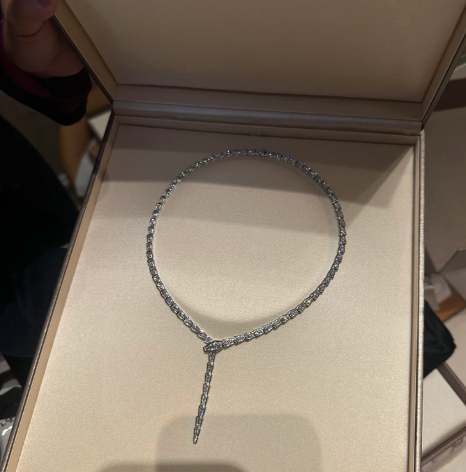 [Shinejoy] NOUVEAU ! COLLIER SERPENT DIAMANT