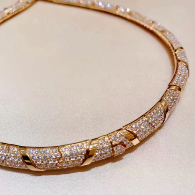 [Shinejoy]HAUTE COUTURE GOLD SERPENTI NECKLACE
