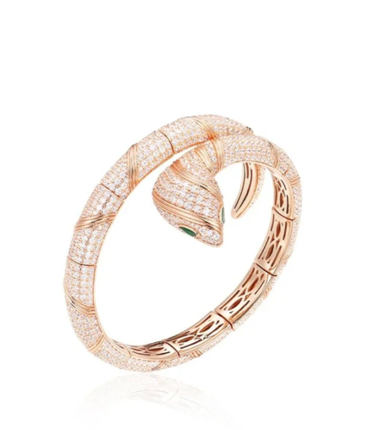 [Shinejoy] BRACELET SERPENTI EN OR HAUTE COUTURE