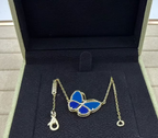 [Shinejoy]BUTTERFLY BLUE   NECKLACE