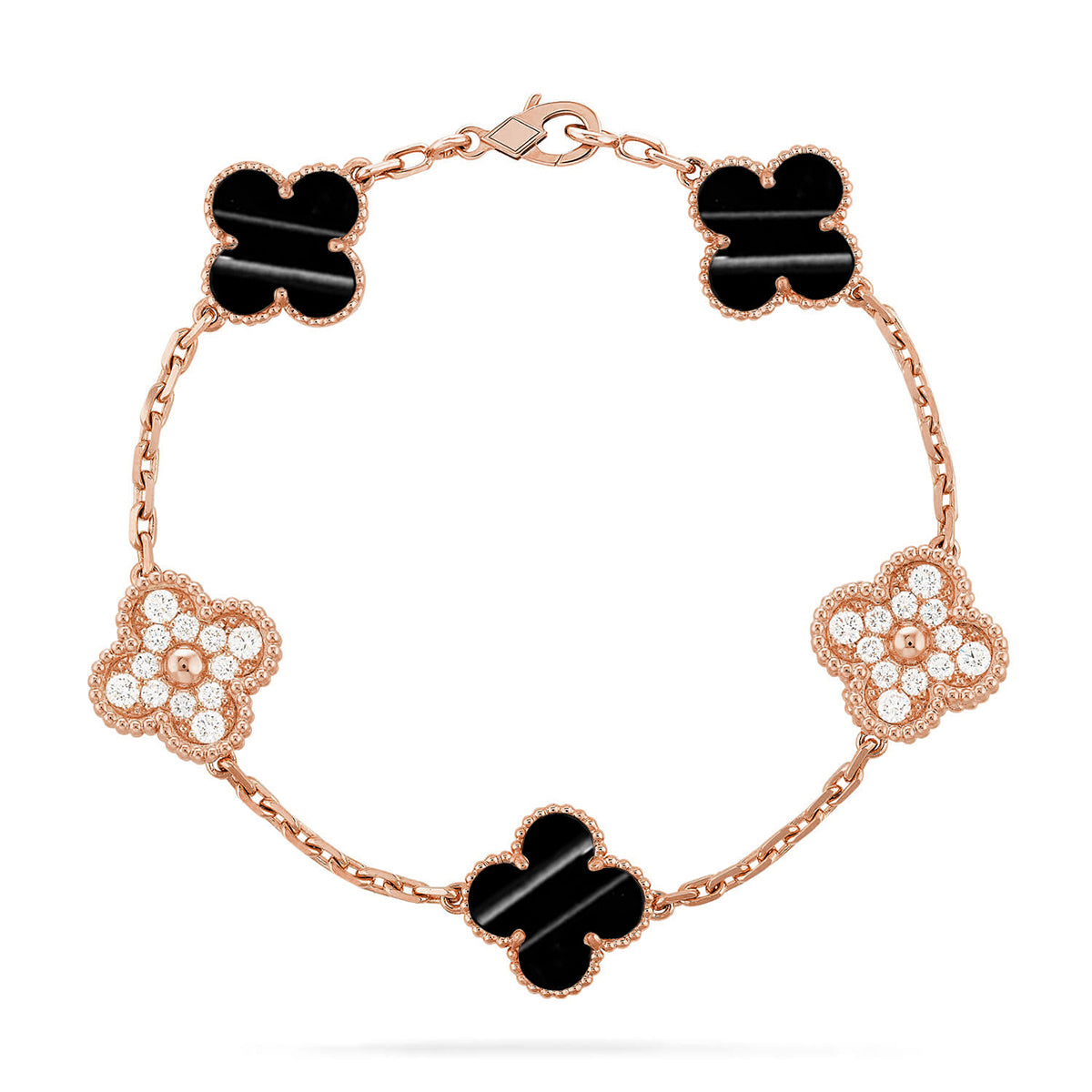 [⭐Shinejoy] CLOVER 5 MOTIF PULSAR STONE BRACELET COLLECTION