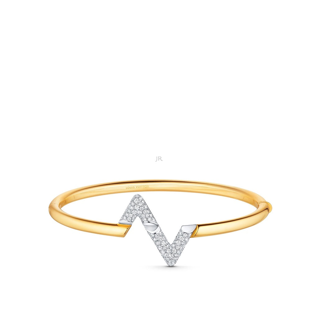 [Shinejoy]VOLTE UPSITE DOWN GOLD DIAMOND BRACELET