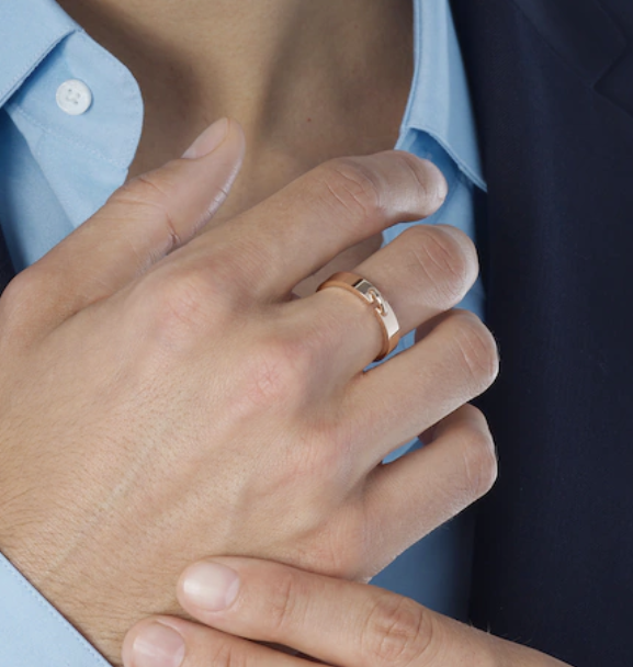 [Shinejoy]ALLIANCE LIENS VIDENCE 4MM RING