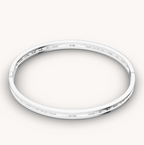 [Shinejoy]ZERO 1 SPIRAL LOGO SILVER BRACELET