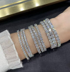 [Shinejoy jewelrys]TENNIS BRACELET WITH FULL DIAMOND SETTING