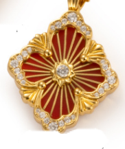 [?shinejoy] B.C.L BIG SIZE  ENAMEL NECKLACE£¨Various colors£©
