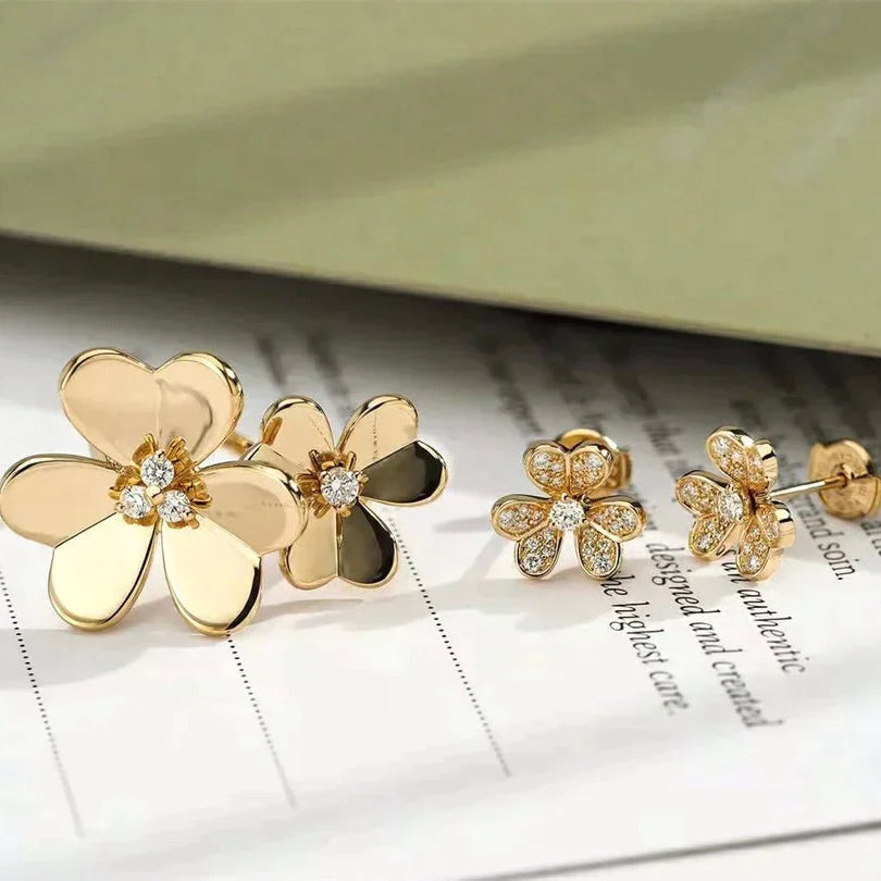 Bague Clover Comos en or et diamants [Shinejoy]