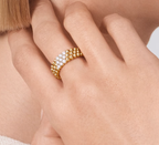 Bague en diamant [Shinejoy] PERLEE