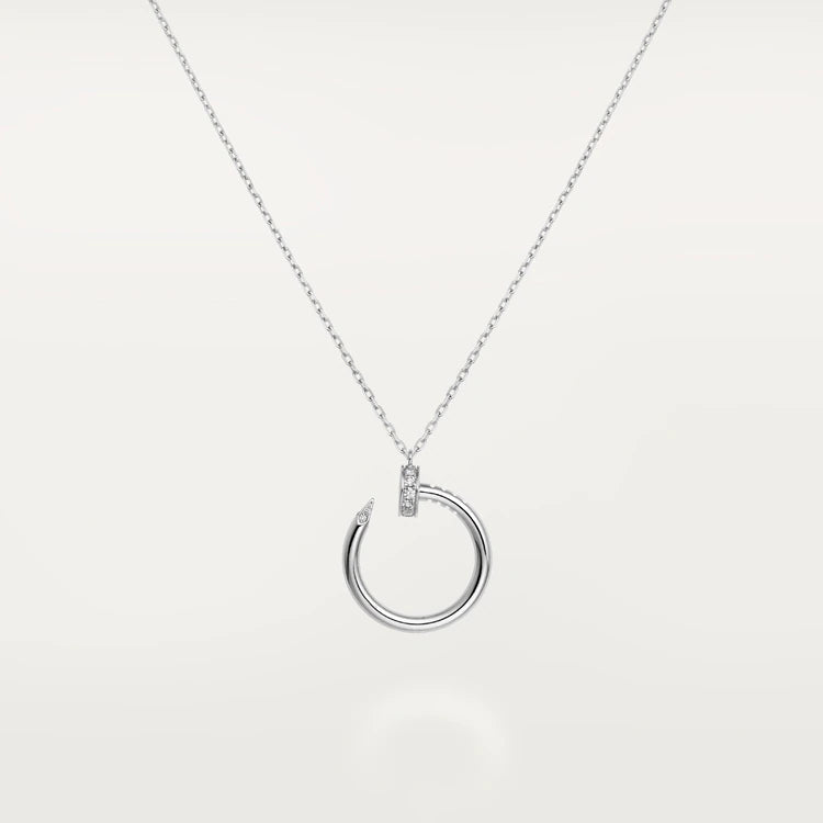[Shinejoy]JUSTE NECKLACE SILVER