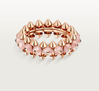 [Shinejoy]CLASH ELEGANT ROSE GOLD RING FEATURING NATURAL AGATE