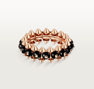 [Shinejoy]CLASH ELEGANT ROSE GOLD RING FEATURING NATURAL AGATE