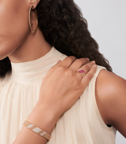 [Shinejoy] BRACELET TRÈFLE AVEC DIAMANTS DE 4 MM