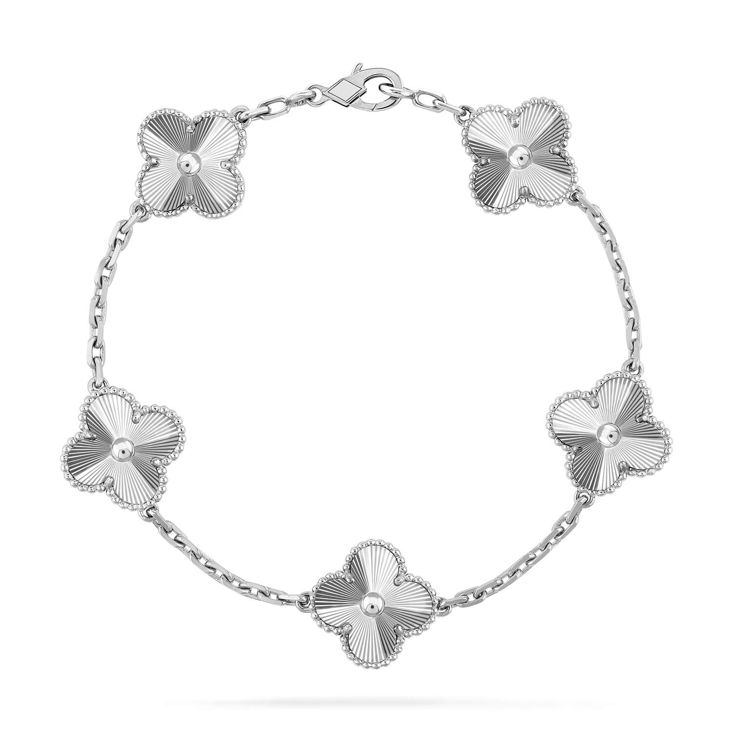 [⭐Shinejoy] CLOVER 5 MOTIF LASER BRACELET COLLECTION