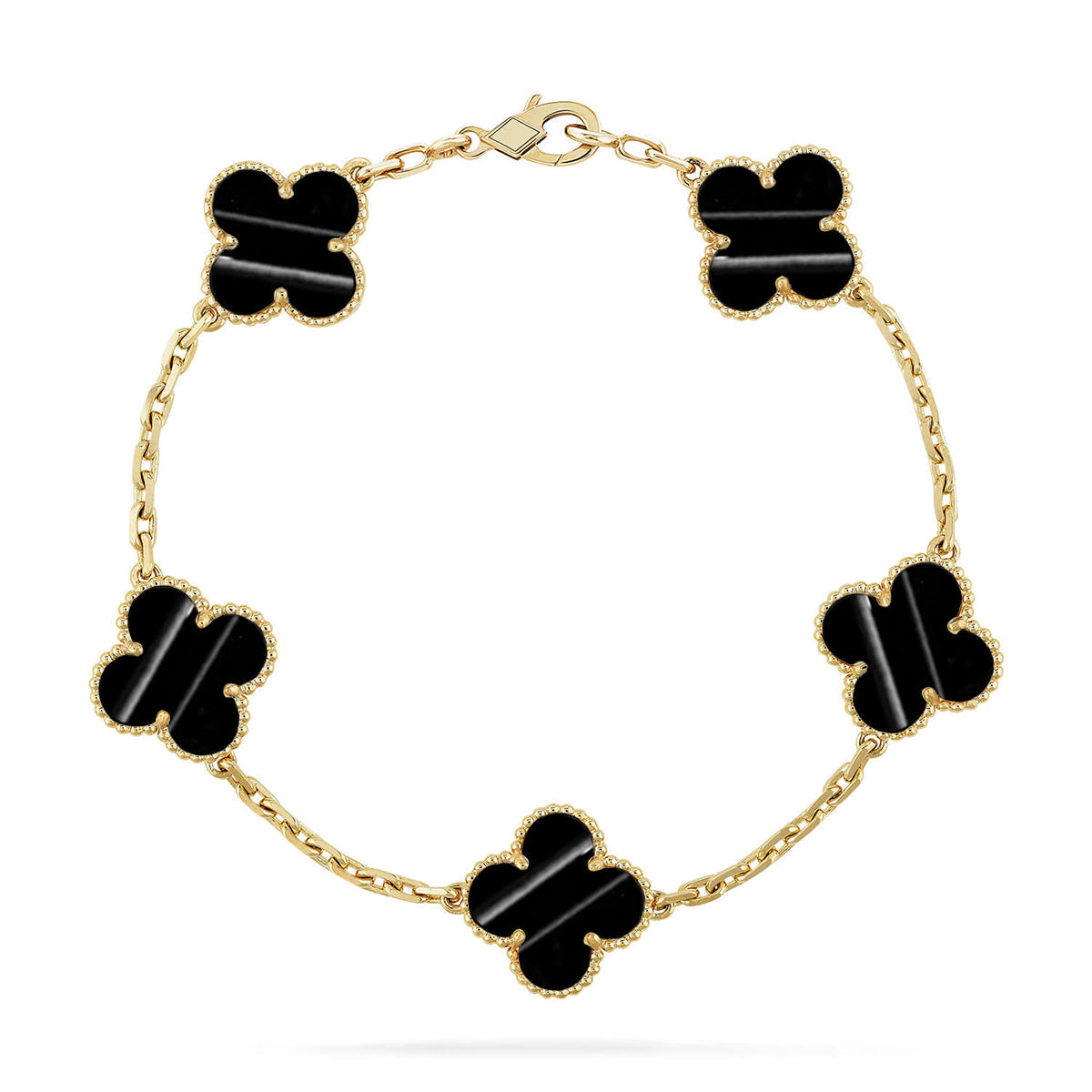 [⭐Shinejoy] CLOVER 5 MOTIF PULSAR STONE BRACELET COLLECTION