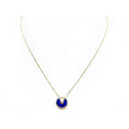 [Shinejoy]AMULETTE ROSE GOLD AGATE NECKLACE