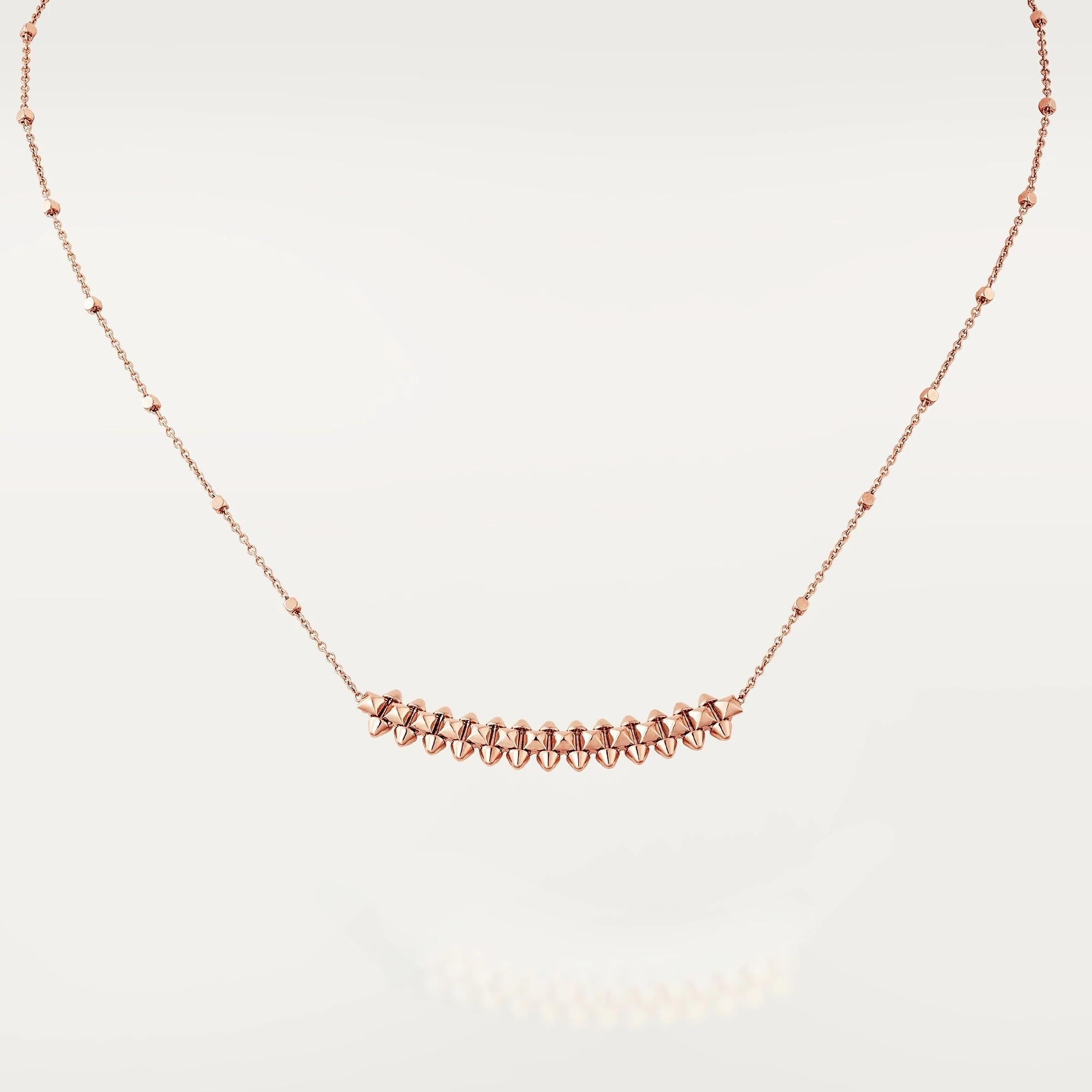 [Shinejoy]CLASH PINK GOLD NECKLACE