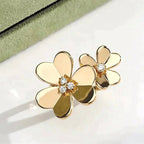 Bague Clover Comos en or et diamants [Shinejoy]