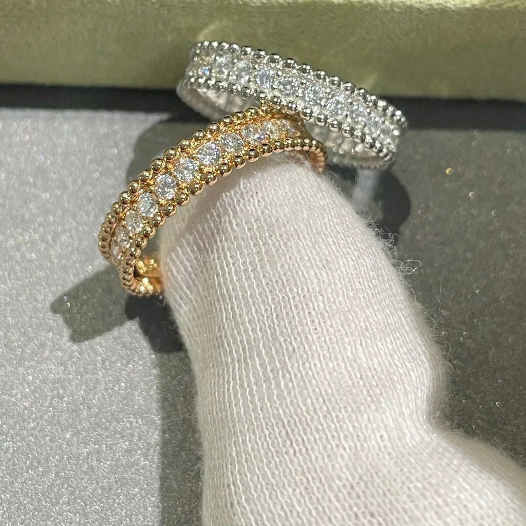 [Shinejoy]PERLEE DIAMOND SILVER RING