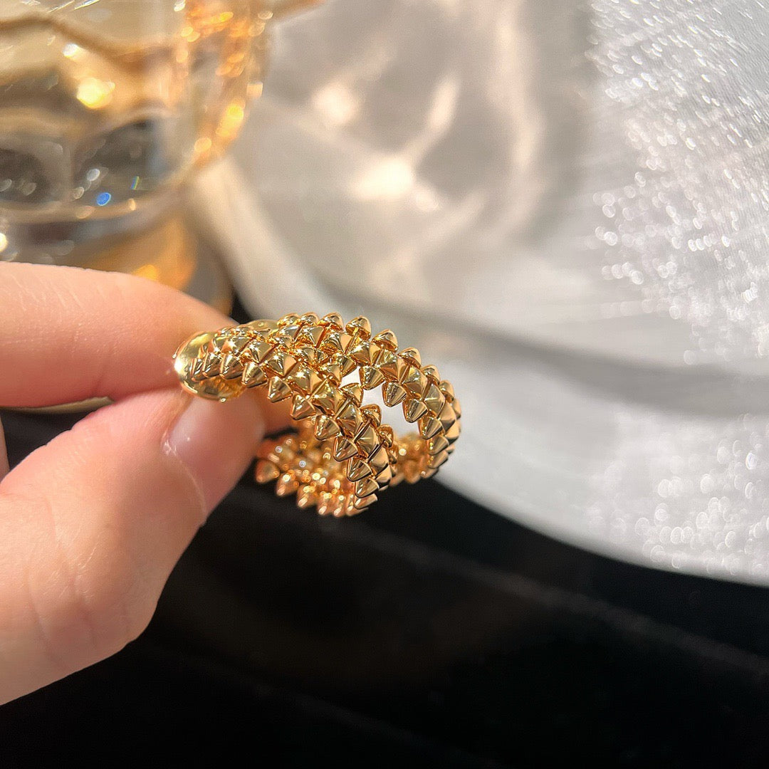 [Shinejoy]CLASH SMALL HOOP EARRINGS