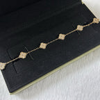 [Shinejoy]CLOVER 6 MOTIF DIAMOND BRACELET