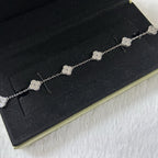 [Shinejoy]CLOVER 6 MOTIF DIAMOND BRACELET