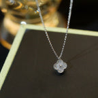 [Shinejoy]CLOVER MINI 9.5MM PENDANT DIAMOND NECKLACE