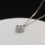 [Shinejoy]CLOVER MINI 9.5MM PENDANT DIAMOND NECKLACE