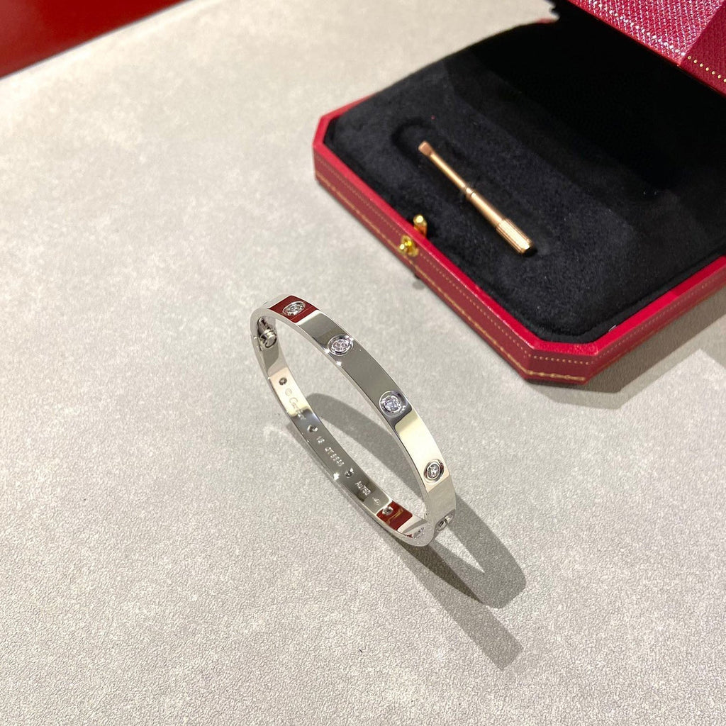 [Shinejoy]LOVE BRACELET 6.1MM 10 DIAMONDS