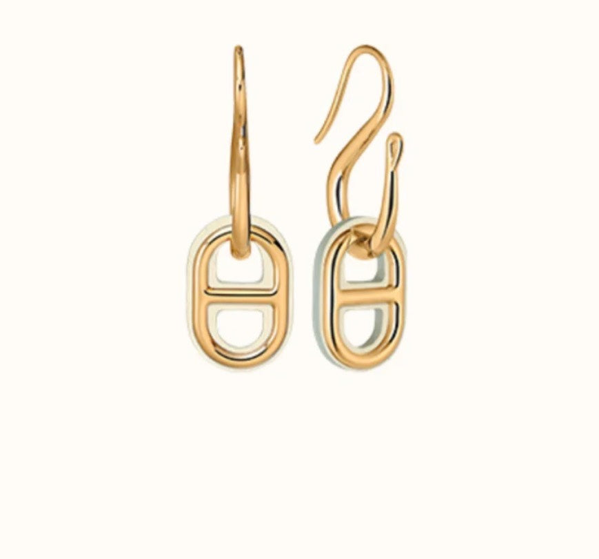 [Shinejoy]HM O'MAILLON GOLD EARRINGS