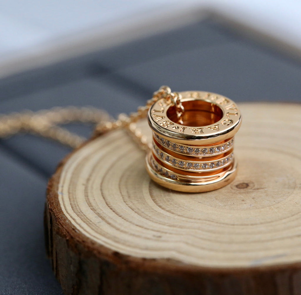 [Shinejoy] COLLIER ZERO 1 ROSE OR DIAMANT