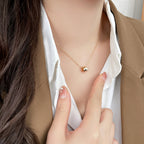 [Shinejoy]BEE MINI PEDANT DIAMOND NECKLACE