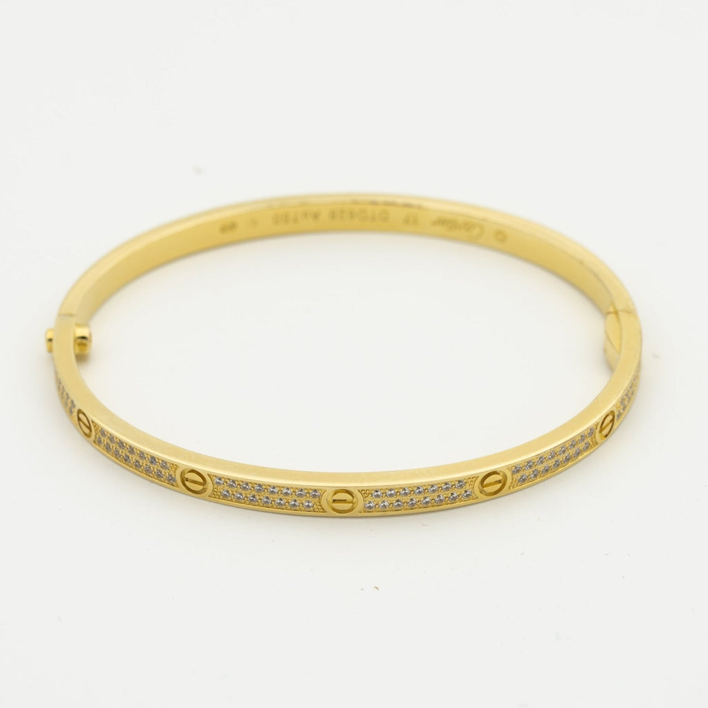 [Shinejoy]LOVE BRACELET 3.65MM DIAMOND-PAVED