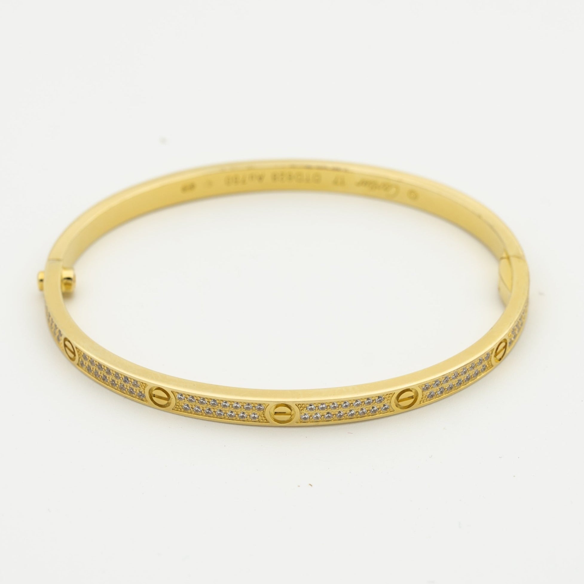 [Shinejoy]LOVE BRACELET 3.65MM DIAMOND-PAVED