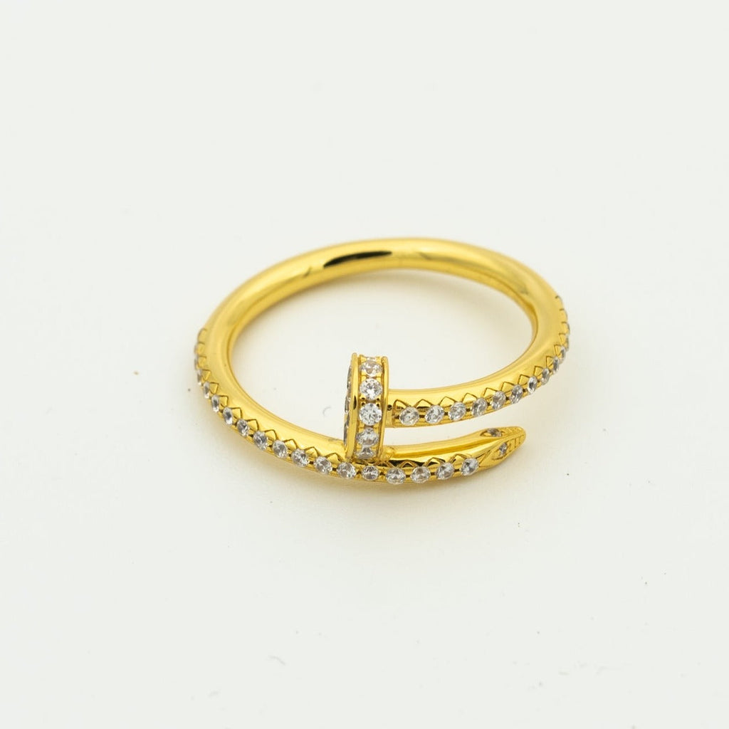 [Shinejoy]JUSTE BAGUE 1,8 MM OR DIAMANTS