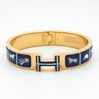 [Shinejoy]H BRACELET BLUE CERAMIC