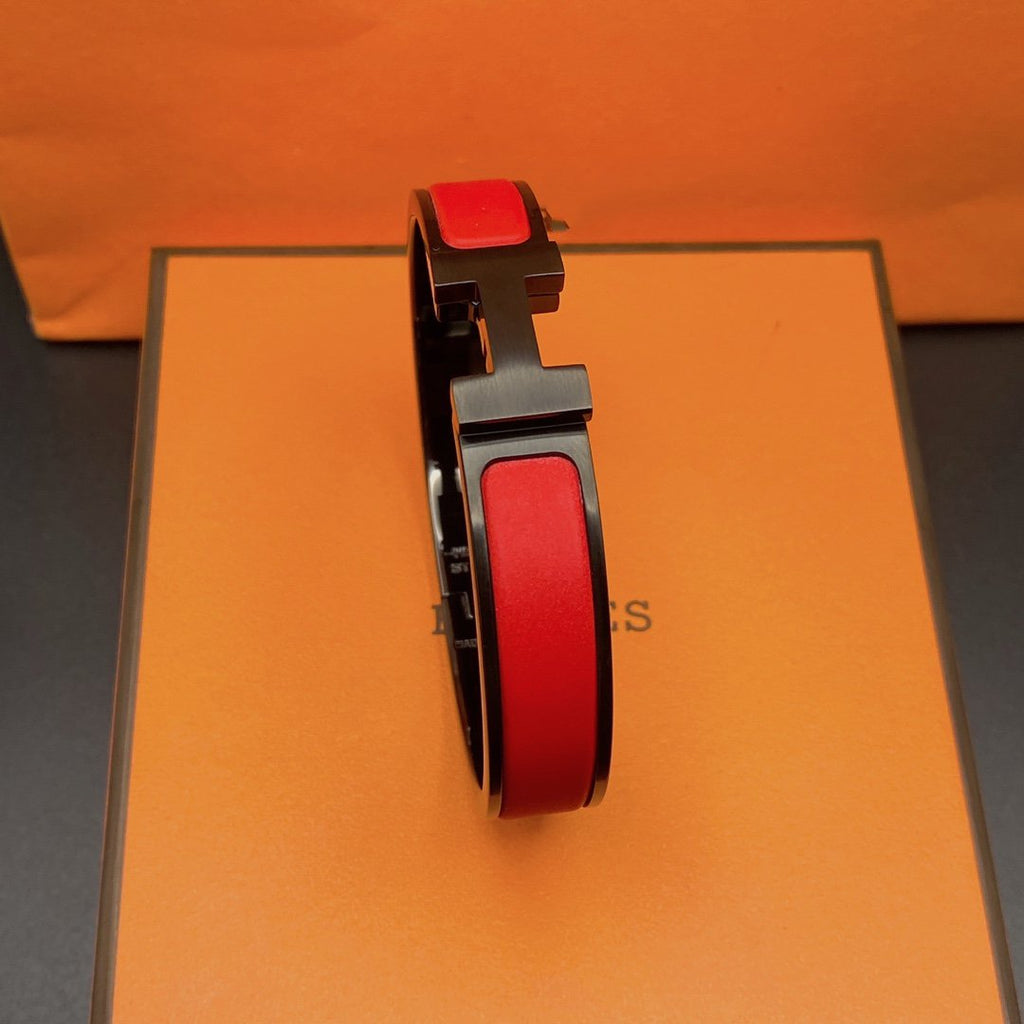 [Shinejoy]CLIC HM SO BLACK RED BRACELET