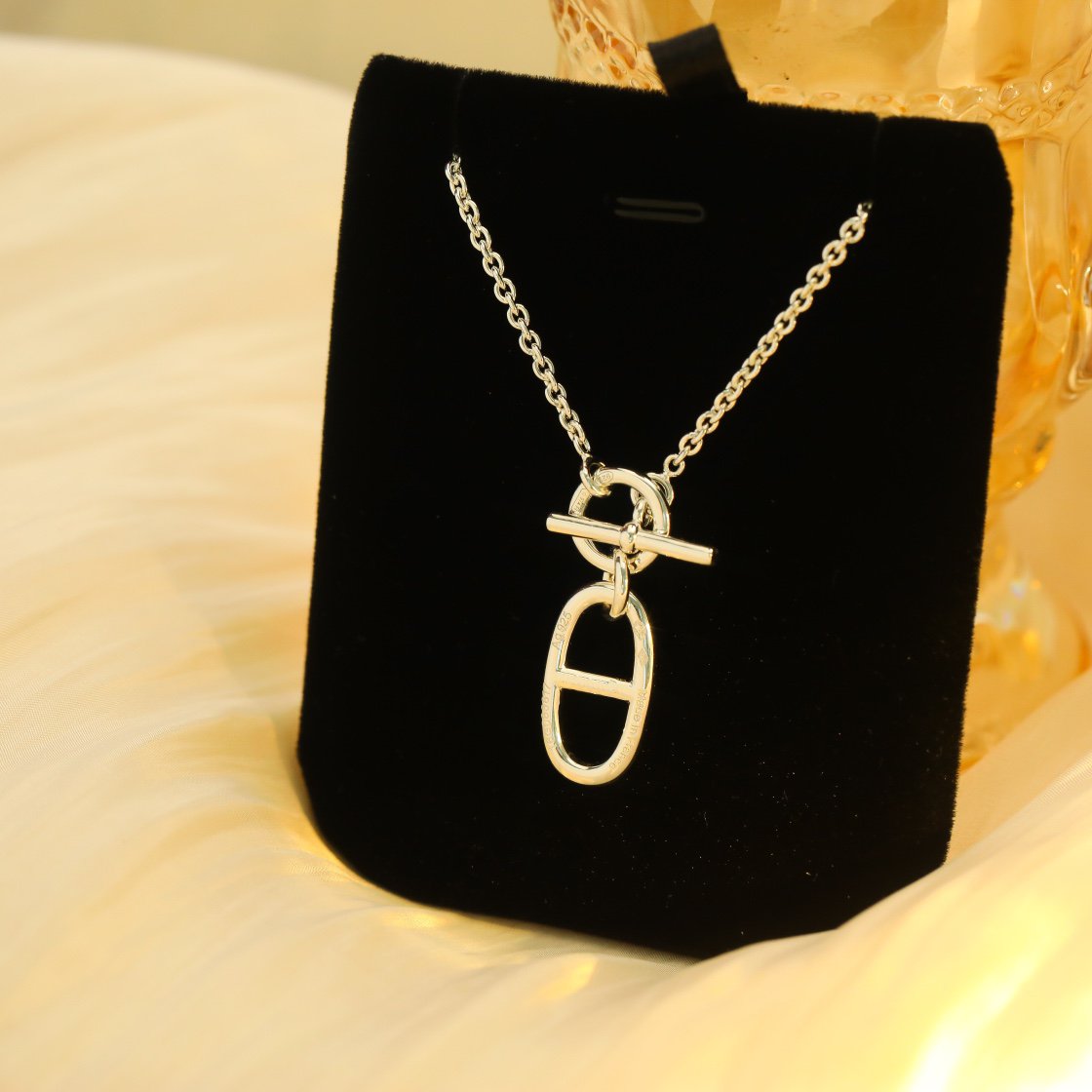 [Shinejoy]HM CHAINE D'ANCRE PENDANT NECKLACE STERLING SILVER