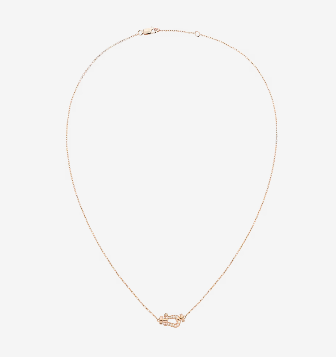 [Shinejoy]FORCE 10 DIAMOND PINK GOLD NECKLACE MINI MODEL