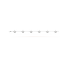 [Shinejoy]CLOVER 6 MOTIF SILVER DIAMOND BRACELET
