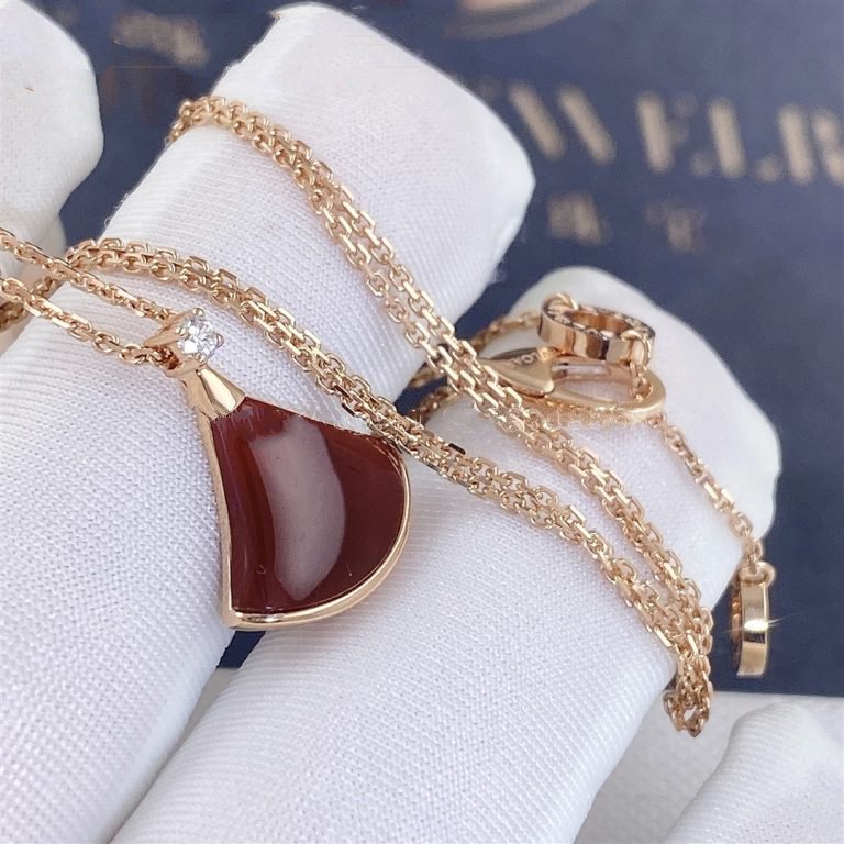 [Shinejoy]DREAM NECKLACE CARNELIAN 1 DIAMOND