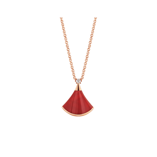 [Shinejoy]DREAM NECKLACE CARNELIAN 1 DIAMOND