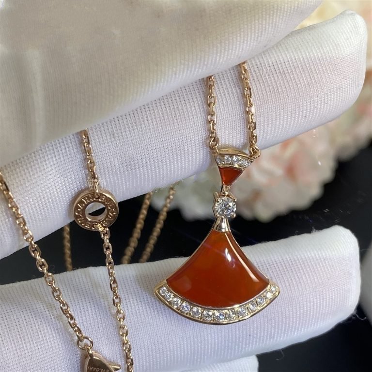 [Shinejoy]DREAM NECKLACE CARNELIAN DIAMOND