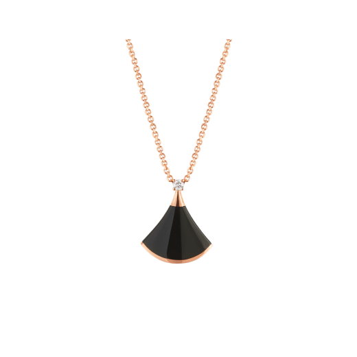 [Shinejoy]DREAM NECKLACE ONYX 1 DIAMOND
