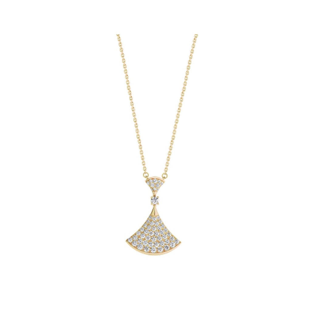 [Shinejoy]DREAM NECKLACE GOLD FULL DIAMOND