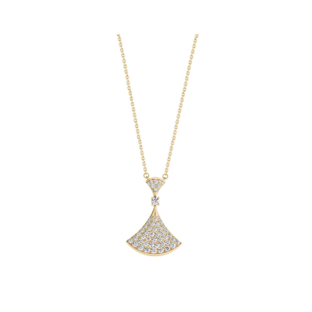 [Shinejoy]DREAM NECKLACE GOLD FULL DIAMOND